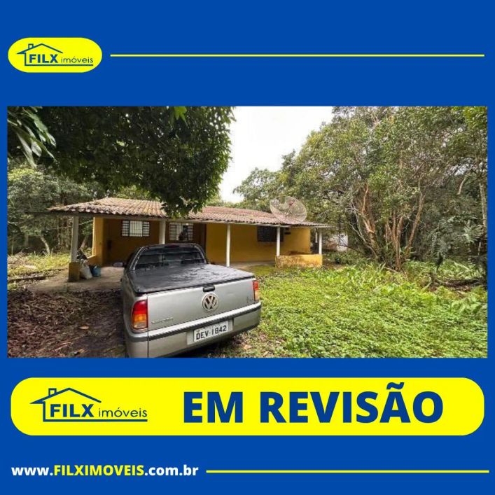 Chácara para Venda em Itanhaém, São Fernando, 1 dormitório, 1 suíte, 1 banheiro, 10 vagas