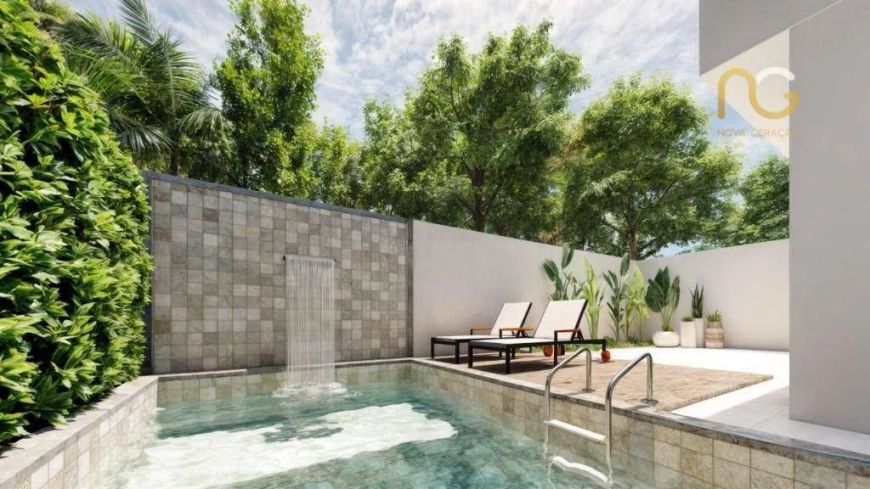 Casa 3 dorm, piscina, apenas 100 m do mar!