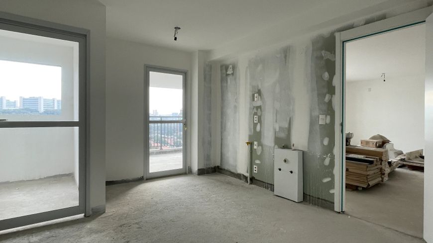 Apartamento para venda possui 136 m² com 3 suites e 2 vagas em Santo Amaro