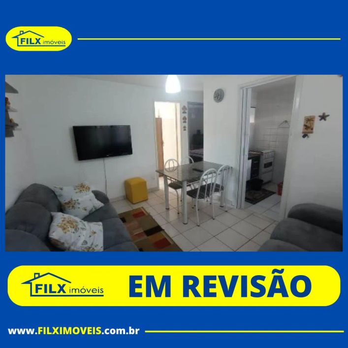 Apartamento para Venda em Itanhaém, Sabauna, 2 dormitórios, 1 banheiro, 1 vaga