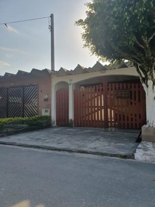 Casa no bairro Jequitibá, em Itanhaém, litoral sul de São Paulo