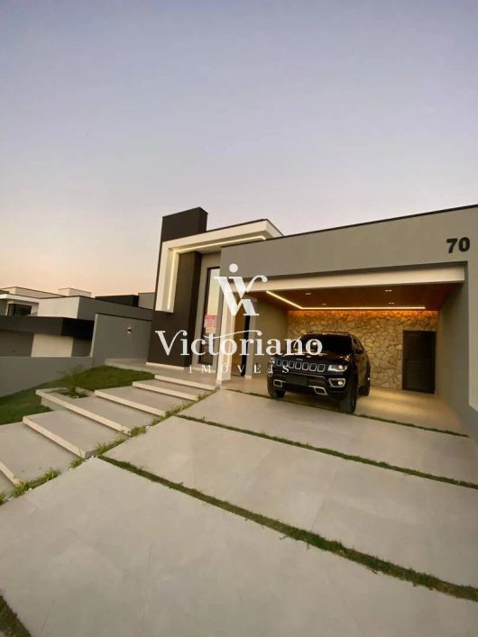 Casa térrea 185m² 3 Suítes c/Piscina – cond. Santa Mônica – Res. Colinas