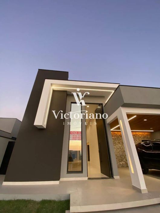 Casa térrea 185m² 3 Suítes c/Piscina – cond. Santa Mônica – Res. Colinas