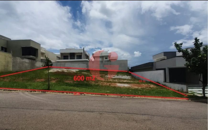 Terreno em condomínio fechado para venda com 600m² no Residencial Terras do Vale - Caçapava-SP