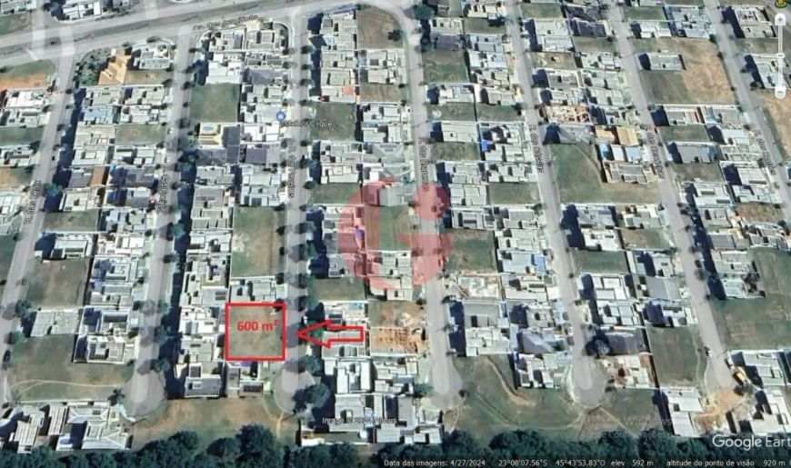 Terreno em condomínio fechado para venda com 600m² no Residencial Terras do Vale - Caçapava-SP