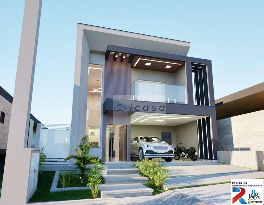 Sobrado com 4 dormitórios à venda, 215 m² por R$ 1.250.000,00 - Condominio Residencial Malibu - Caça