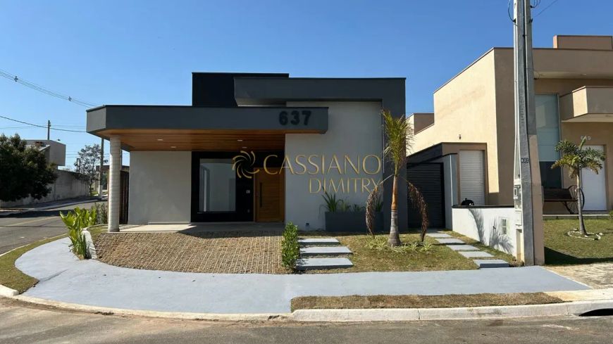 Casa térrea à venda de 138,31m² | 03 dormitórios, sendo 01 suíte e 04 vagas de garagem | Condomínio