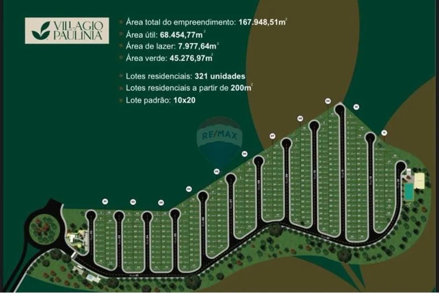 Terreno Villagio Paulínia, São Paulo