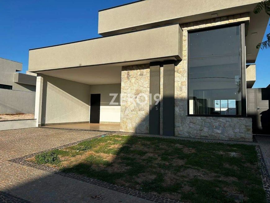 Casa térrea, à venda com 213,33 m², no Condomínio Santorini Residencial Club, em Paulínia. Cód.:1534