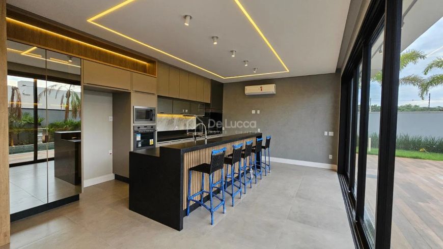 Casa à Venda em Condomínio Santorini em Paulínia – 3 Suítes, Piscina, Escritório e Sala de tv