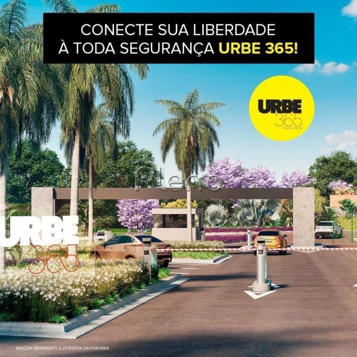 Terreno à venda com 250m² no condomínio Urbe 365 Paulínia em Paulínia