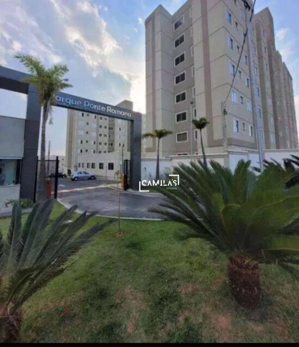 Apartamento com 2 dormitórios à venda, 44 m² por R$ 330.000 - Parque Ponte Romana - Paulínia/SP