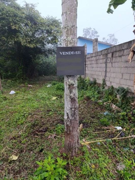 terreno para venda possui 125 metros quadrados em Suarão - Itanhaém - SP