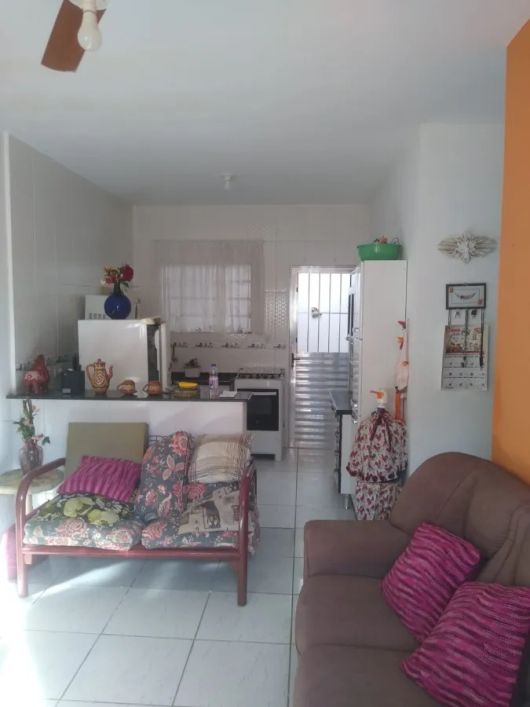 Casa em Condomínio para Venda em Itanhaém, Gaivota, 2 dormitórios, 1 banheiro, 1 vaga