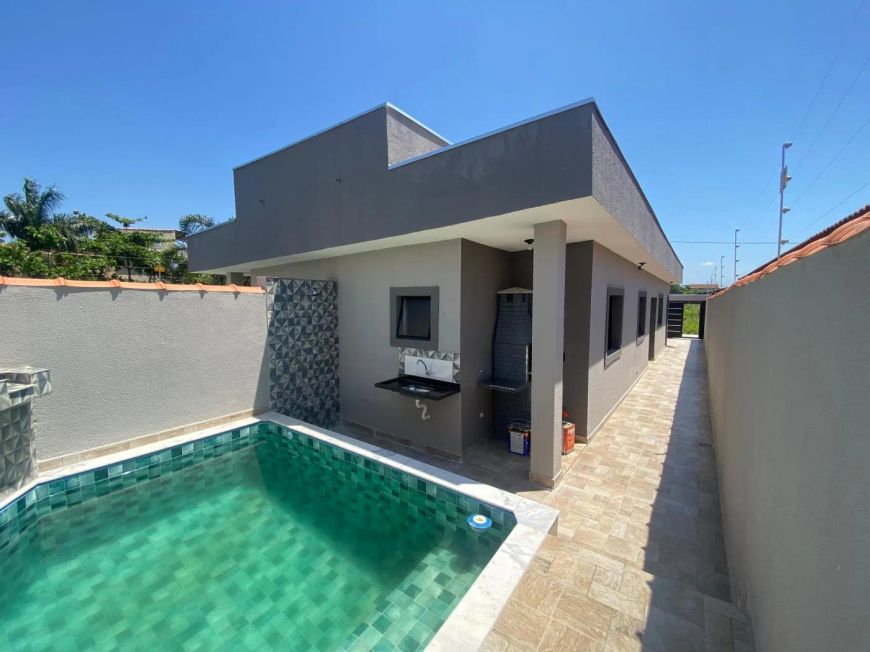 Casa para Venda em Itanhaém, Tupy, 2 dormitórios, 1 suíte, 2 banheiros, 1 vaga