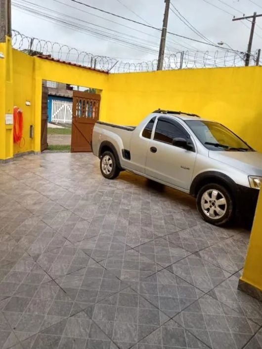 Casa para Venda em Itanhaém, Balneário Gaivotas, 2 dormitórios, 1 banheiro, 2 vagas