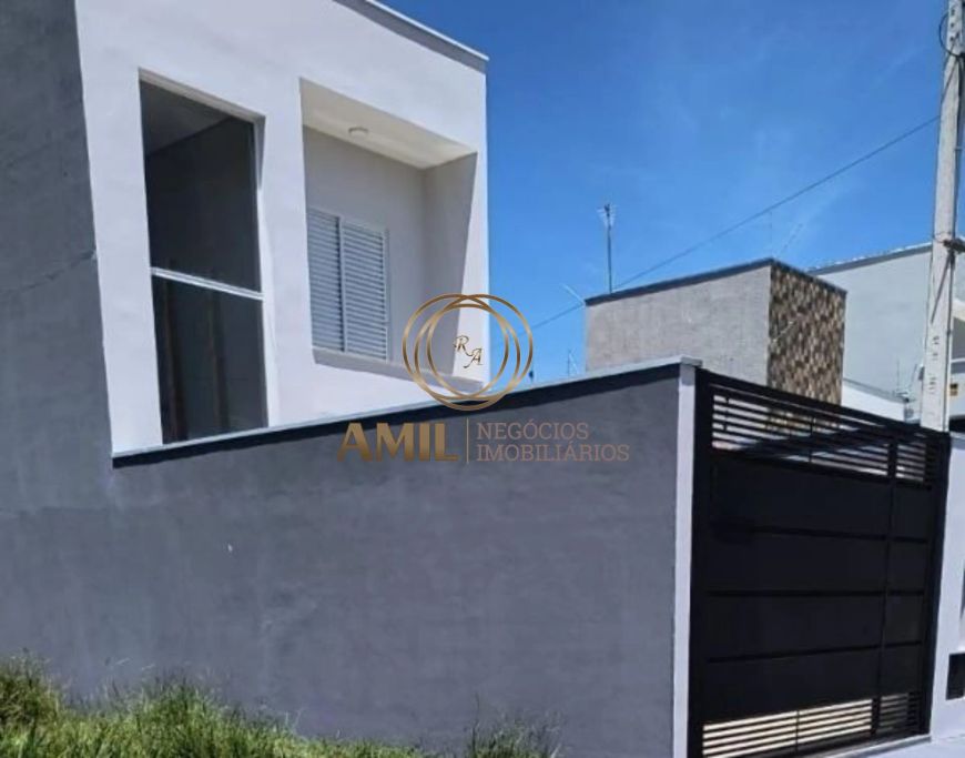 Casa Sobrado Novo, Jardim Amália, 03 dormitórios 01 suíte, AC 112m², Caçapava - SP