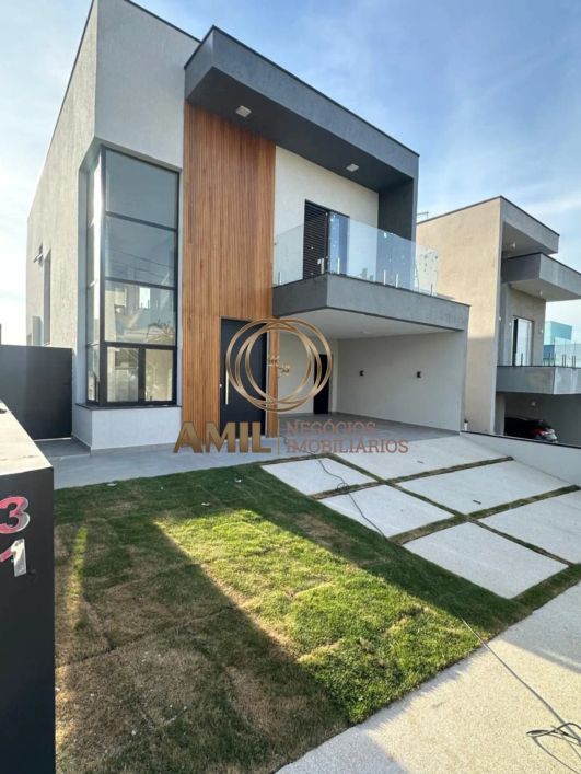 RA Amil Venda Casa Sobrado, Cond. Malibu, 3 Quartos, 3 Suítes, 179m², Área Gourmet, Piscina, Caçapav