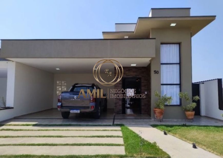 Casa Térrea, Condominio Malibú, 03 dormitórios 01 suite com closet, 158m², Caçapava