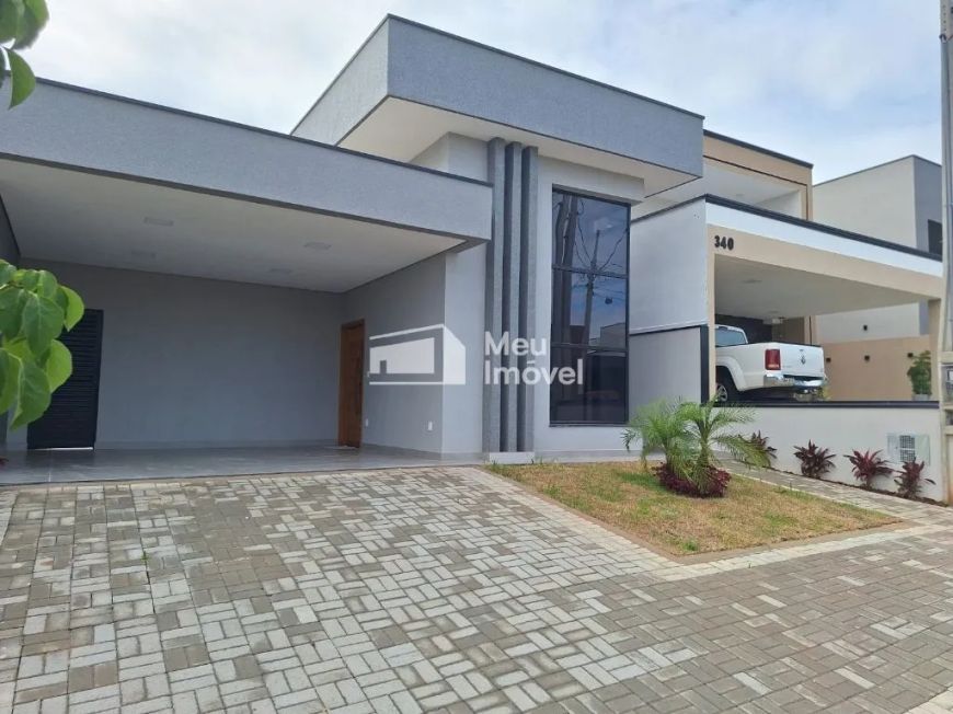 Casa Nova com 3 dormitórios-1suite em Condominio