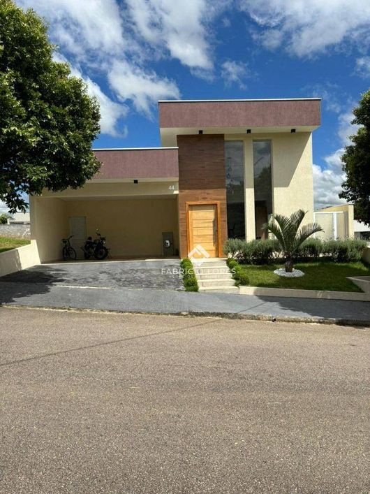Linda Casa Térrea com 3 dormitórios à venda, 165 m² - Condomínio Terras do Vale - Caçapava/SP