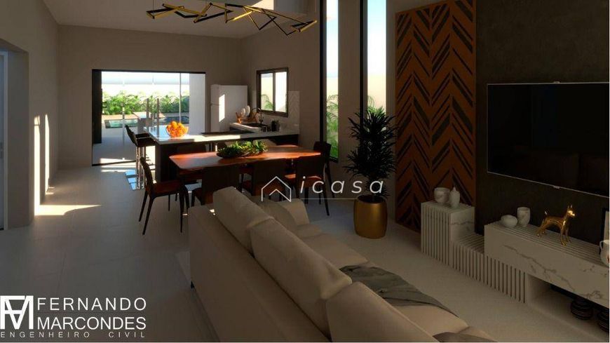 Casa com 3 dormitórios à venda, 158 m² por R$ 830.000,00 - Condomínio Reserva do Vale - Caçapava/SP