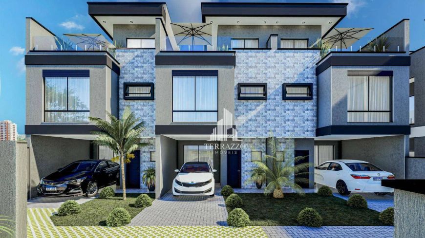 Sobrado à venda, 170 m² por R$ 1.190.000,00 - Cajuru - Curitiba/PR