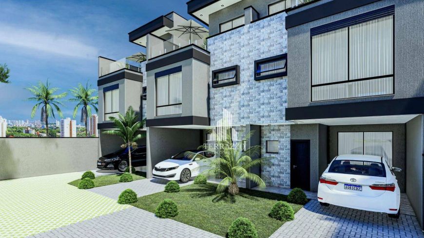 Sobrado à venda, 170 m² por R$ 1.190.000,00 - Cajuru - Curitiba/PR