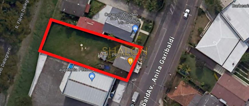 ÓTIMO TERRENO COMERCIAL Á VENDA NA RUA ANITA GARIBALDI