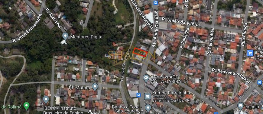 ÓTIMO TERRENO COMERCIAL Á VENDA NA RUA ANITA GARIBALDI