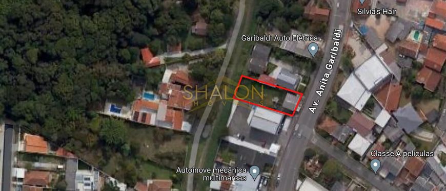 ÓTIMO TERRENO COMERCIAL Á VENDA NA RUA ANITA GARIBALDI
