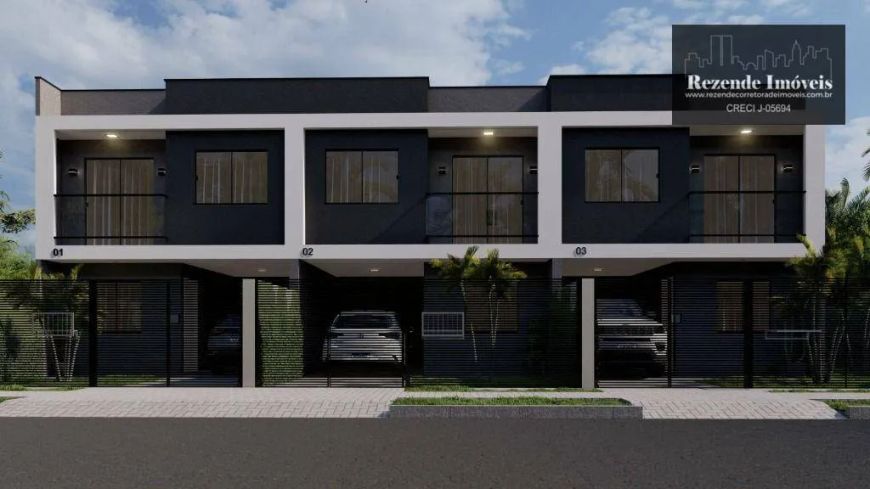 Sobrado com 3 dormitórios à venda, 89 m² por R$ 460.000,00 - Caiuá - Curitiba/PR