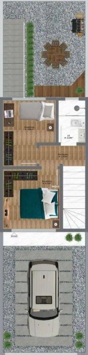 Sobrado com 2 quartos à venda, 48 m² - Pinheirinho, Curitiba/PR