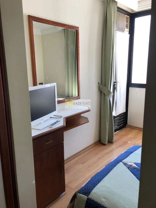 Flat Mobilia Pool em Cerqueira César - São Paulo