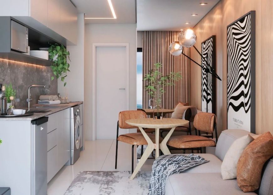 Apartamento com 1 quarto à venda por R$ 311570.00, 34.44 m2 - PORTAO - CURITIBA/PR