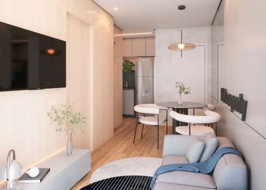 Apartamento com 1 quarto à venda por R$ 311570.00, 34.44 m2 - PORTAO - CURITIBA/PR