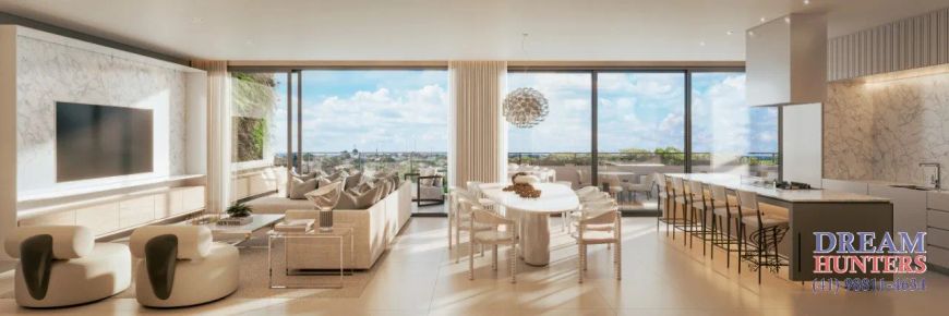 Apartamento de 112.53m² no bairro Mercês, com 3 quartos (3 suítes), 4 banheiros e 2 vagas de garagem