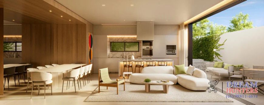 Garden de 197.49m² no bairro Mercês, com 3 quartos (3 suítes), 4 banheiros e 2 vagas de garagem