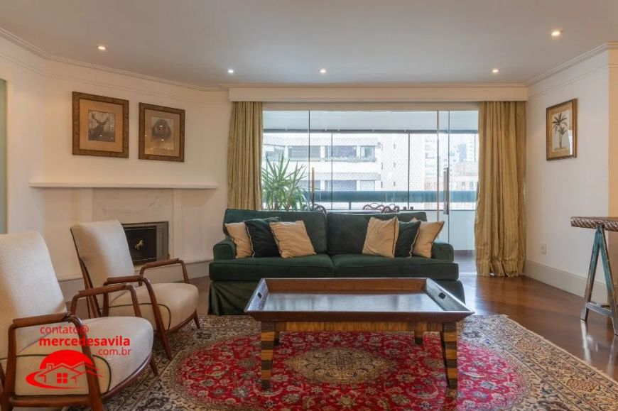 Apartamento Mobiliado Moema Pássaros 147 m²