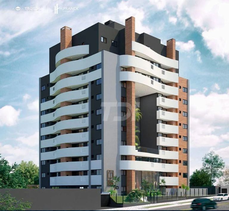 Apartamento novo com 3 dormitórios à venda, 83 m² por R$ 1.238.000 - Mercês - Curitiba/PR