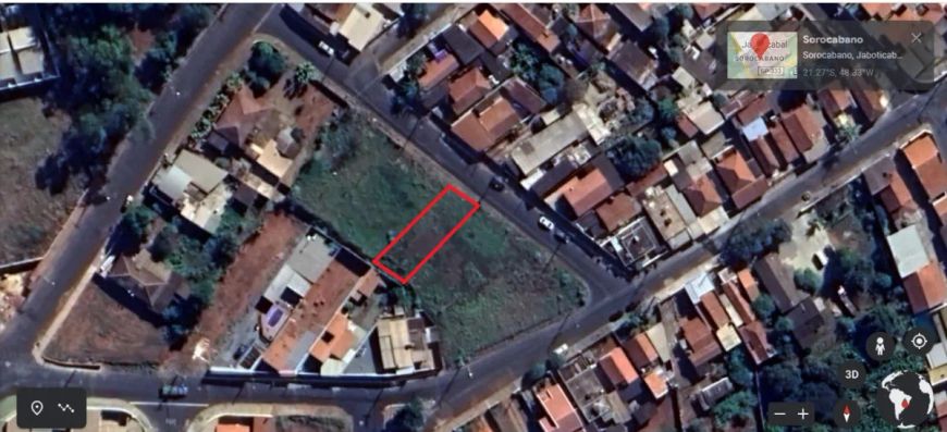 Terreno residencial para venda, 305m²