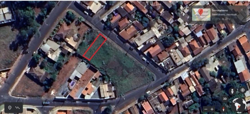 Terreno residencial para venda, 320m²