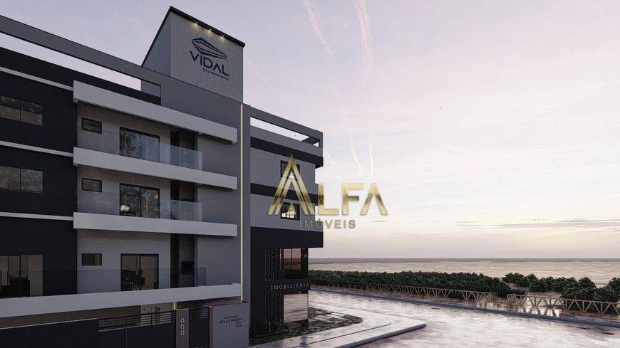 Apartamento frente mar com 2 suítes à venda, por R$ 680.000 - Centro - Navegantes/SC