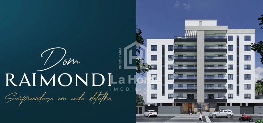 Apartamentos com 02 suítes à venda em Gravatá/Navegantes - Res Don Raimondi - Construtora Di Siena -