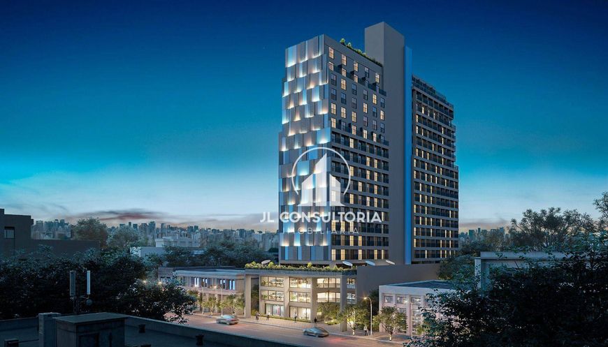 Apartamento Duplex com 1 dormitório à venda, 23 m² por R$ 520.777,33 - Portão - Curitiba/PR