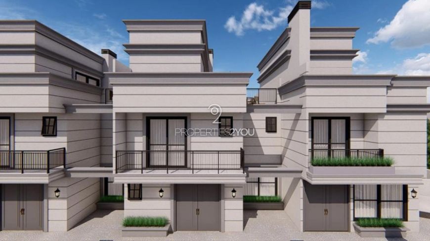 Casa estilo Townhouse no Mercês com 319m² e 3 suítes em Curitiba