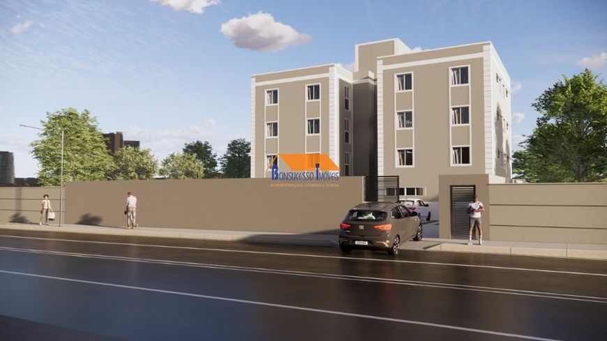 Apartamento de 2 quartos, 1 Vaga de garagem, Bairro São Benedito, Santa Luzia/MG