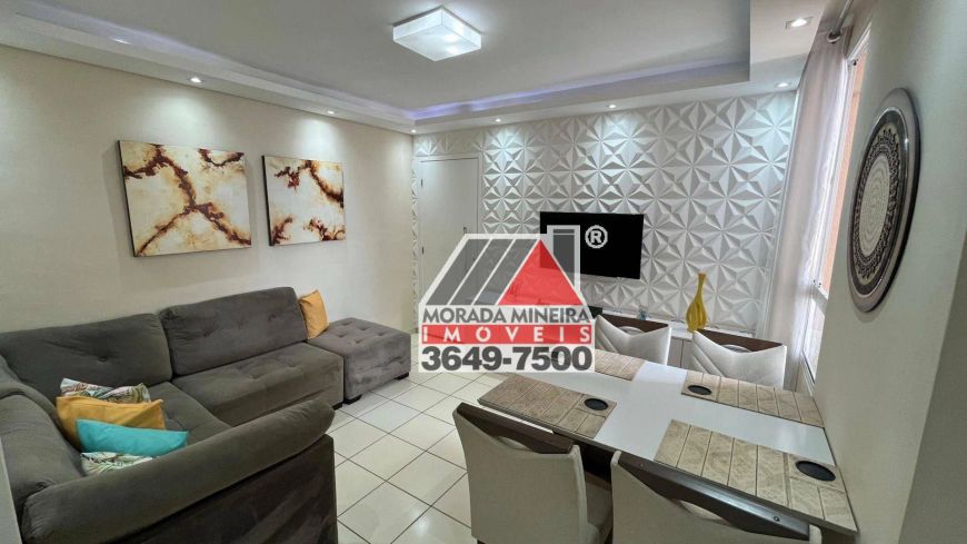 Apartamento com 2 dormitórios à venda, 47 m² por R$ 240.000,00 - Ch Sta Ines - Santa Luzia/MG