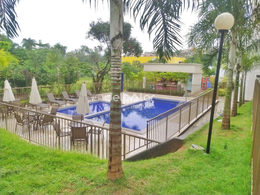 Apartamento com 02 quartos, uma vaga e lazer com piscina, São Benedito, Santa Luzia, MG