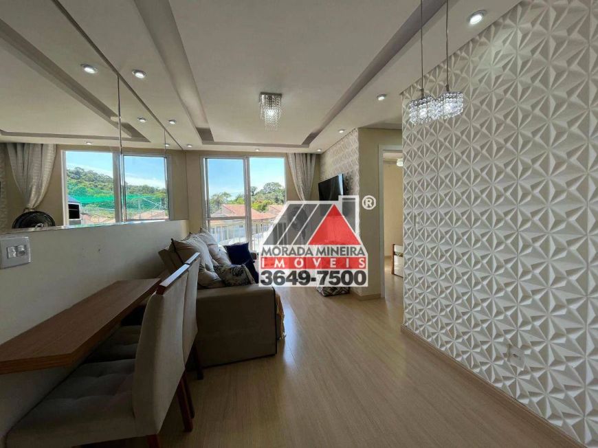 Apartamento com 2 dormitórios à venda, 46 m² por R$ 230.000,00 - Industrial Americano - Santa Luzia/